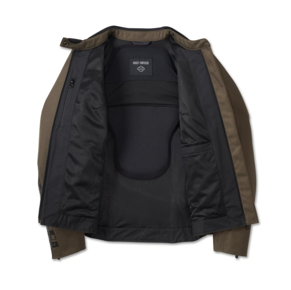 Harley Davidson Women's Courier Waterproof Textile Motorcycle Jacket 092025 - Picture 3 of 10